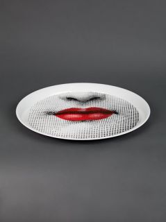 Fornasetti 'lips Red On White' Tray   L’eclaireur