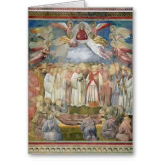 The Death of St. Francis, 1297 99 Greeting Cards