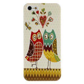 ATQ Owl Pattern Hard Case for iPhone 5: Cell Phones & Accessories