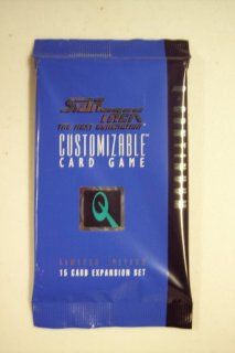 Star Trek The Next Generation Customizable Card Game Q Continuum Expansion Pack: Toys & Games