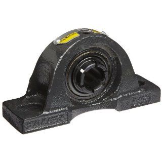 Sealmaster NP 12T CTY Pillow Block Ball Bearing, Non Expansion Type, Normal Duty, Non Relubricatable, Skwezloc Collar, Felt Seals, Cast Iron Housing, 3/4" Bore, 1 5/16" Base to Center Height, 3 3/4" Bolt Hole Spacing Width: Industrial & 