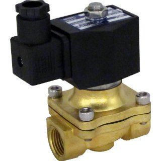 24v DC 16mm 1/2" NPT Normally Closed Brass NBR 2 Way Solenoid Valve: Everything Else