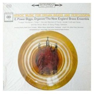 heroic music for organ, brass and percussion LP: Music