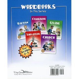 Baptism: A Bible Study Wordbook for Kids (Children's Wordbooks): Richard E. Todd: 9781600661945:  Kids' Books