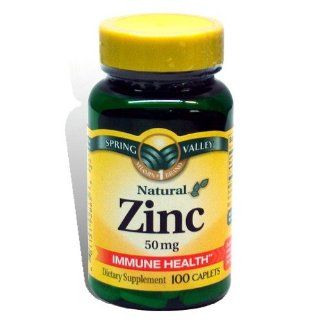 Spring Valley Zinc Supplement: Health & Personal Care