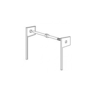 16" Spring Tension Track System  White: Home Improvement