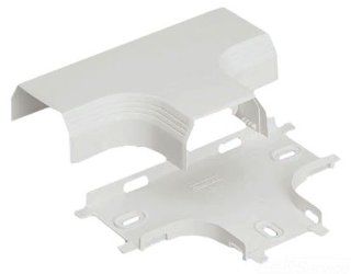Panduit T45TEI Power Rated Raceway Tee Fitting, Electric Ivory: Home Improvement