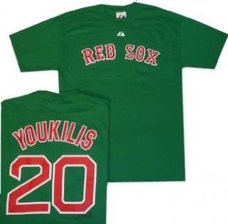 Boston Red Sox Kevin Youkilis St. Patricks Day T Shirt (XXL)  Sports Fan Jerseys  Sports & Outdoors