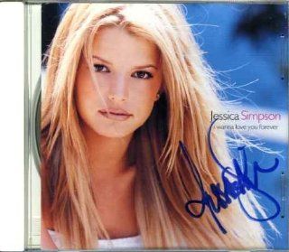 Jessica Simpson Signed CD Certified Authentic: Jessica Simpson: Entertainment Collectibles
