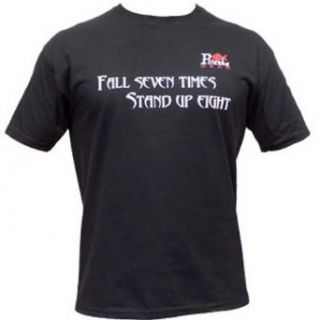 "Fall Seven" Slogan t shirt from Piranha Gear: Clothing