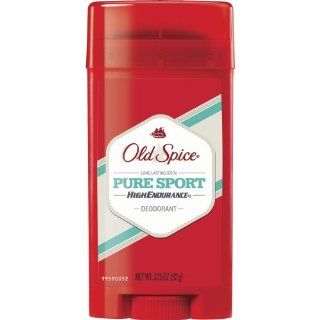 Old Spice Deodorant High Endurance, Pure Sport, 3.25 Ounce Sticks (Pack of 6): Health & Personal Care