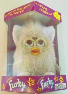 Furby Electronic Blue with Black Lines, Black Belly and Black Feet: Toys & Games
