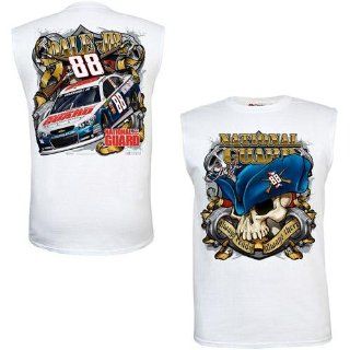 NASCAR Chase Authentics Dale Earnhardt, Jr. Days Of Summer Sleeveless T Shirt   White (X Large) : Athletic Shirts : Sports & Outdoors