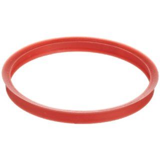 Wheaton 240760 Red ETFE Screw Cap for Wheaton Lab 45 Media Bottle Pour Ring 45mm (Case of 10): Science Lab Cap Plugs: Industrial & Scientific