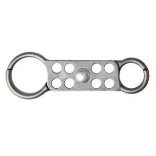Horizon 5507 Steel Lock Out Tag Out Hasp, Double Sided, 6" Length x 2 " Width x 3/8" Height (Pack of 12): Job Site Safety Equipment: Industrial & Scientific