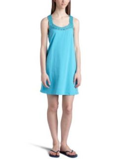 Roxy Juniors "One Love" Dress, Turquoise, Small at  Womens Clothing store: