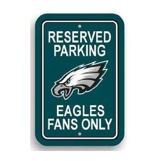 Parking Sign   NFL Football   Philadelphia Eagles "Eagles Fans Only" : Sports Fan Street Signs : Sports & Outdoors
