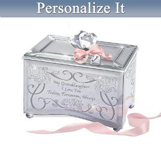 Granddaughter Personalized Music Box: My Granddaughter, I Love You   Jewelry Music Boxes