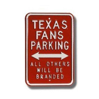 Texas Longhorns Others will be Branded Parking Sign : Sports Fan Outdoor Flags : Sports & Outdoors