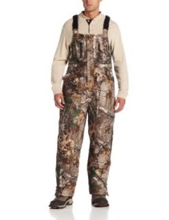 10X Men's Realtree Extra Waterproof Breathable Insulated Bib Overall: Clothing