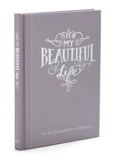 My Beautiful Life Drawing Journal  Mod Retro Vintage Desk Accessories