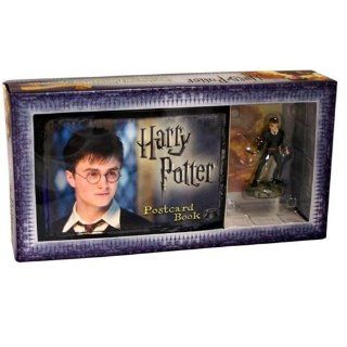 Harry Potter Postcard Book with Limited Edition Harry Potter Figure: Toys & Games