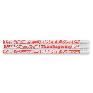 Thanksgiving Pencils   50 per pack : Wood Lead Pencils : Office Products