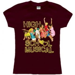 High School Musical   Jump Girl's T Shirt: Clothing