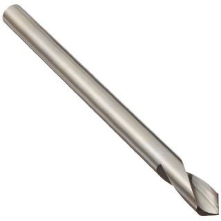 KEO 38145 Cobalt Steel NC Spotting Drill Bit, Uncoated (Bright) Finish, Round Shank, Right Hand Flute, 82 Degree Point Angle, 1/4" Body Diameter, 4" Overall Length: Industrial & Scientific