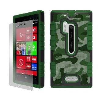 Nokia Lumia N928 Duo Shield Green Camouflage: Cell Phones & Accessories