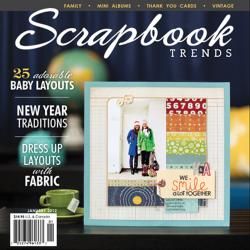 Scrapbook Trends 'January 2012' Magazine By Northridge Publishing Books & Media
