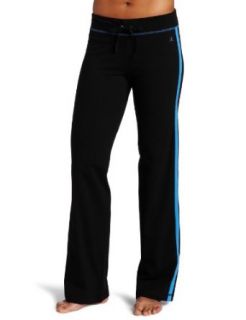 Danskin Womens Relaxed Fit Pant, Cabana Blue, Small: Clothing