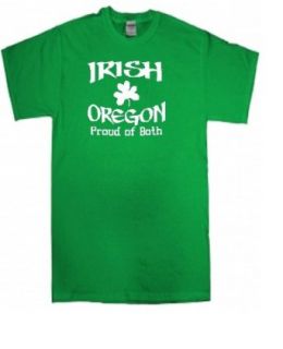 Irish and Oregon "Proud of Both" Shirt: Clothing