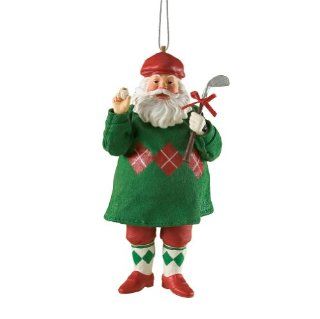 Department 56 Possible Dreams Clothtique Golf Dangling Legs Ornament   Holiday Figurines
