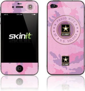 US Army   Proud Wife of a U.S. Soldier Camo   iPhone 4 & 4s   Skinit Skin: Cell Phones & Accessories