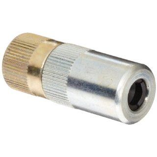 Alemite 308730 A Hydraulic Coupler, Narrow Type, Equipped with Built in Check Valve, Provides Quick, Leakproof Connection with Hydraulic Fittings, 1/8" Female NPTF: Hydraulic Couplings: Industrial & Scientific