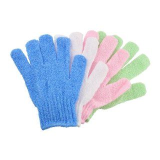 Body Scrub   One of the Best Skin Exfoliation Products   Spa Quality Body Exfoliating Gloves (2 Pairs Per Pack) Provides Great Body Polish   This Exfoliator Will Get Rid of All Dead Skin Cells   Scrubber Can Be Used By Men and Women : Bath Mitts And Cloths