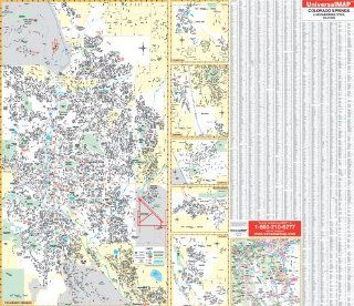 Colorado Springs, Co (City Wall Maps): Kappa Map Group: 9780762538126: Books