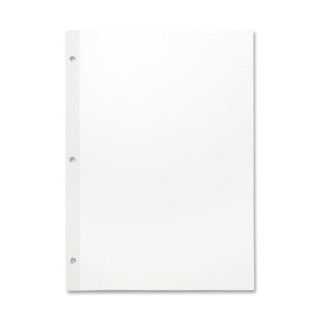 Sparco Mylar Reinforced Filler Paper   100 Sheet   20lb   Unruled   Letter 8.5" x 11"   100 / Pack   White: Everything Else