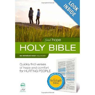 Find Hope: NIV VerseLight Bible: Quickly Find Verses of Hope and Comfort for Hurting People: Zondervan: 9780310949541: Books