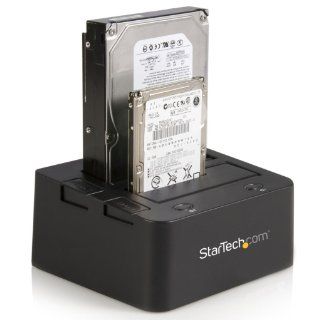 StarTech eSATA USB to SATA Hard Drive Docking Station for Dual 2.5 or 3.5in HDD: Electronics