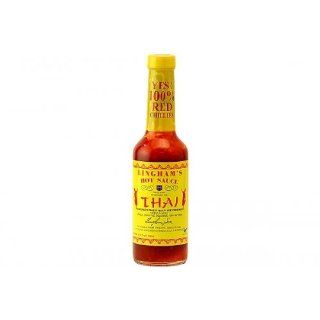 Lingham's Thai Hot Sauce, 12 Ounce Bottle (Pack of 3) : Grocery & Gourmet Food