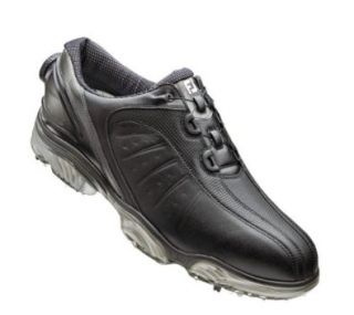 FootJoy FJ Sport BOA Golf Shoes 53183 Black/Silver Wide 9: Shoes