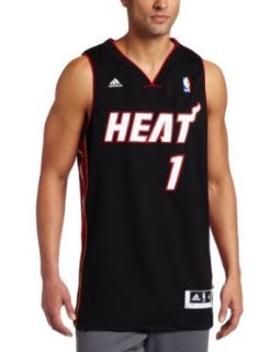 Miami Heat Chris Bosh Men's Black NBA Swingman Jersey, X Large : Sports Fan Jerseys : Clothing