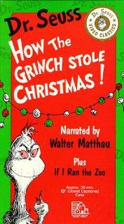 How the Grinch Stole Christmas!/If I Ran the Zoo: (Parents' Choice Award for Multimedia) [VHS]: Dr. Seuss: Movies & TV