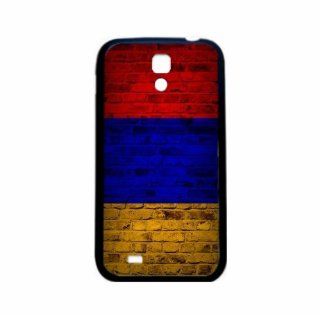 Armenia Brick Wall Flag Samsung Galaxy S4 Black Silcone Case   Provides Great Protection Cell Phones & Accessories