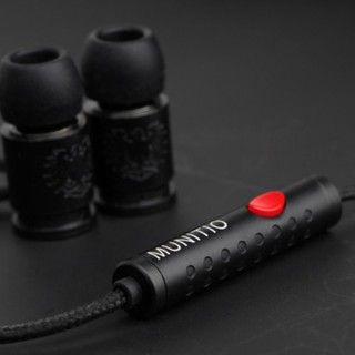 [M] BLK: Nine Millimeter Earphones by Munitio Headphones