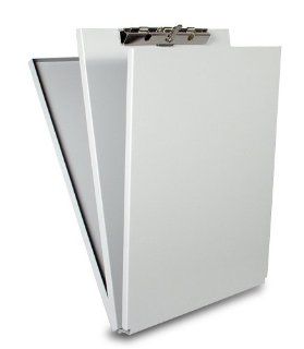 Saunders Recycled Aluminum A Holder Form Holder, Letter Size, 8.5 x 12 Inches (10017)  Clipboards 