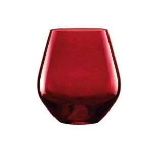Lenox Tuscany Holiday 20 Ounce Red Wine Tumblers, Set of 4: Kitchen & Dining