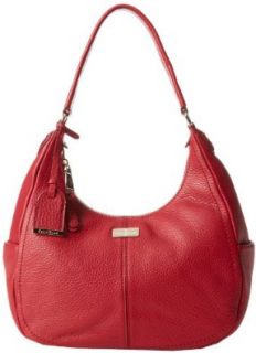 Cole Haan Village Small Rounded Shoulder Bag, Velvet Red, One Size: Shoulder Handbags: Shoes